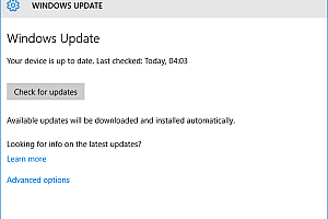 Những trường hợp không được cập nhật Windows 10 November Update