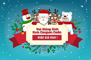 Đón giáng sinh – Rinh Coupon code cùng Hostvn.net