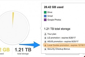 Hướng dẫn nhận 1TB dung lượng Google Drive miễn phí