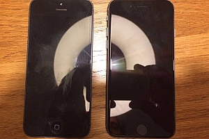 Lộ ảnh thực tế đầu tiên của iPhone 5se màn hình 4 inch