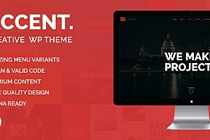 Accent — Creative Responsive WordPress Theme