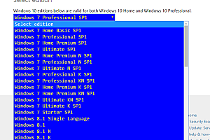 Download file ISO Windows chính chủ từ Microsoft