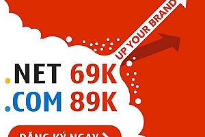 Đăng ký tên miền .COM, .NET chỉ từ 69k tại HostVN