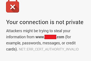 Hướng dẫn fix lỗi SSL trên điện thoại Android