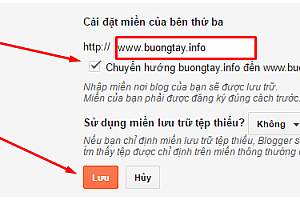 Hướng dẫn trỏ tên miền từ Anycast về Blogspot
