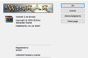 Hướng dẫn kích hoạt WinRar bản quyền đơn giản