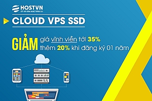 HostVN.Net giảm giá Cloud VPS lên tới 55%