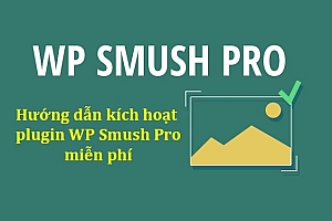 Hướng dẫn kích hoạt plugin WP Smush Pro miễn phí