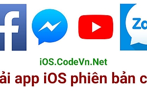 Hướng dẫn tải app bản cũ cho iOS