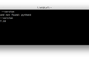 Hướng dẫn cài đặt Python 3 trên macOS