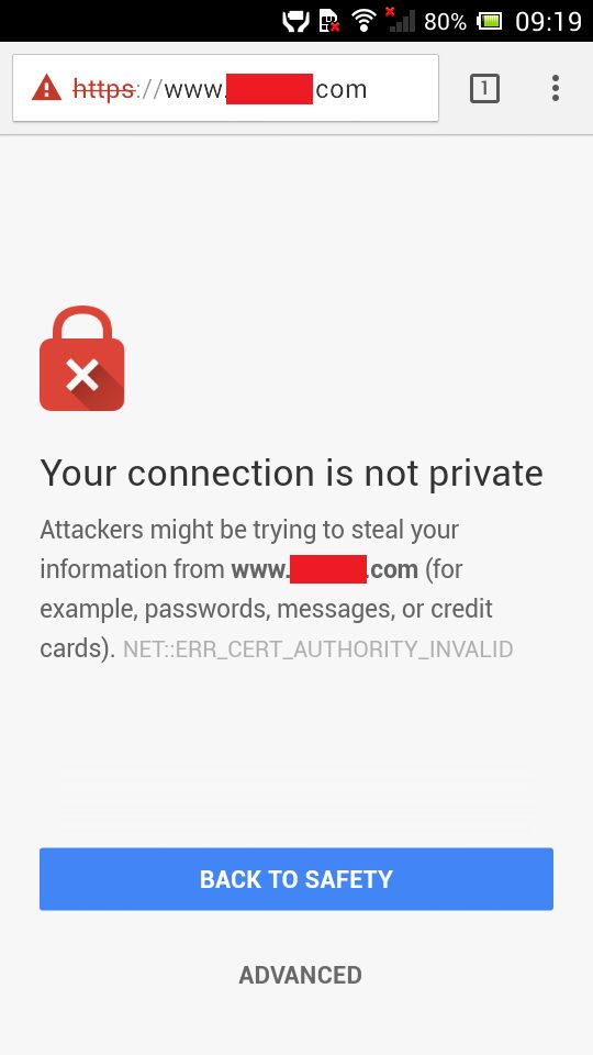 your-connection-is-not-private